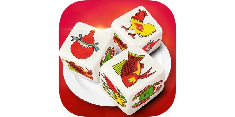 Bầu Cua 789P - Game Đổi Thưởng Siêu Hấp Dẫn, Uy Tín 2025 1 Hình ảnh các mặt xúc xắc của game Bầu Cua